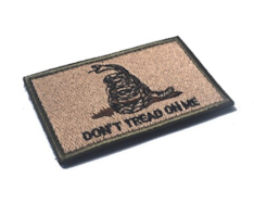 Dont tread on me - Brown - Patch