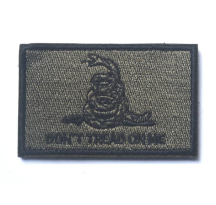 Dont tread on me - Green - Patch - RangeMaster Store