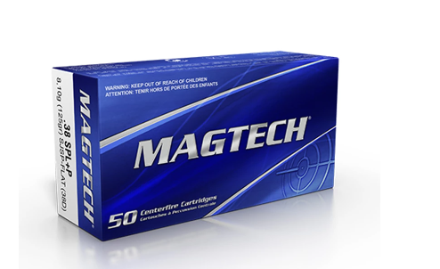 Magtech - .38 Spl+P 125 grs SJSP - 1000 st