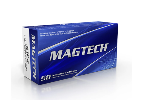 Magtech - .38 Spl+P 125 grs SJHP -1000 st