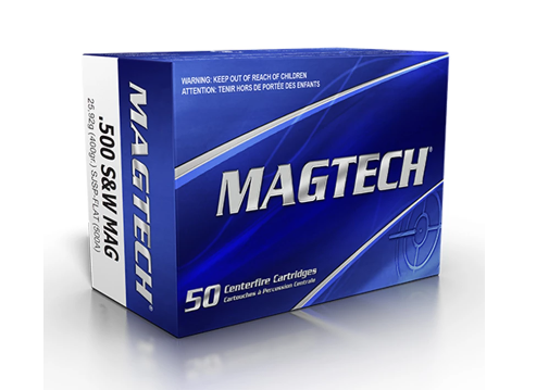 Magtech - .500 S&W 400 grs SJSP Flat - 1000 st