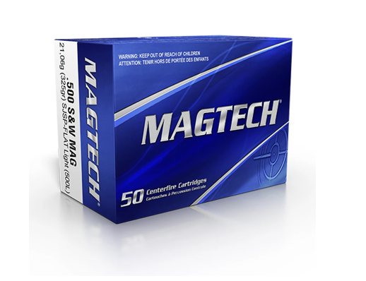 Magtech - .500 S&W 325 grs SJSP Flat, LL - 1000 st