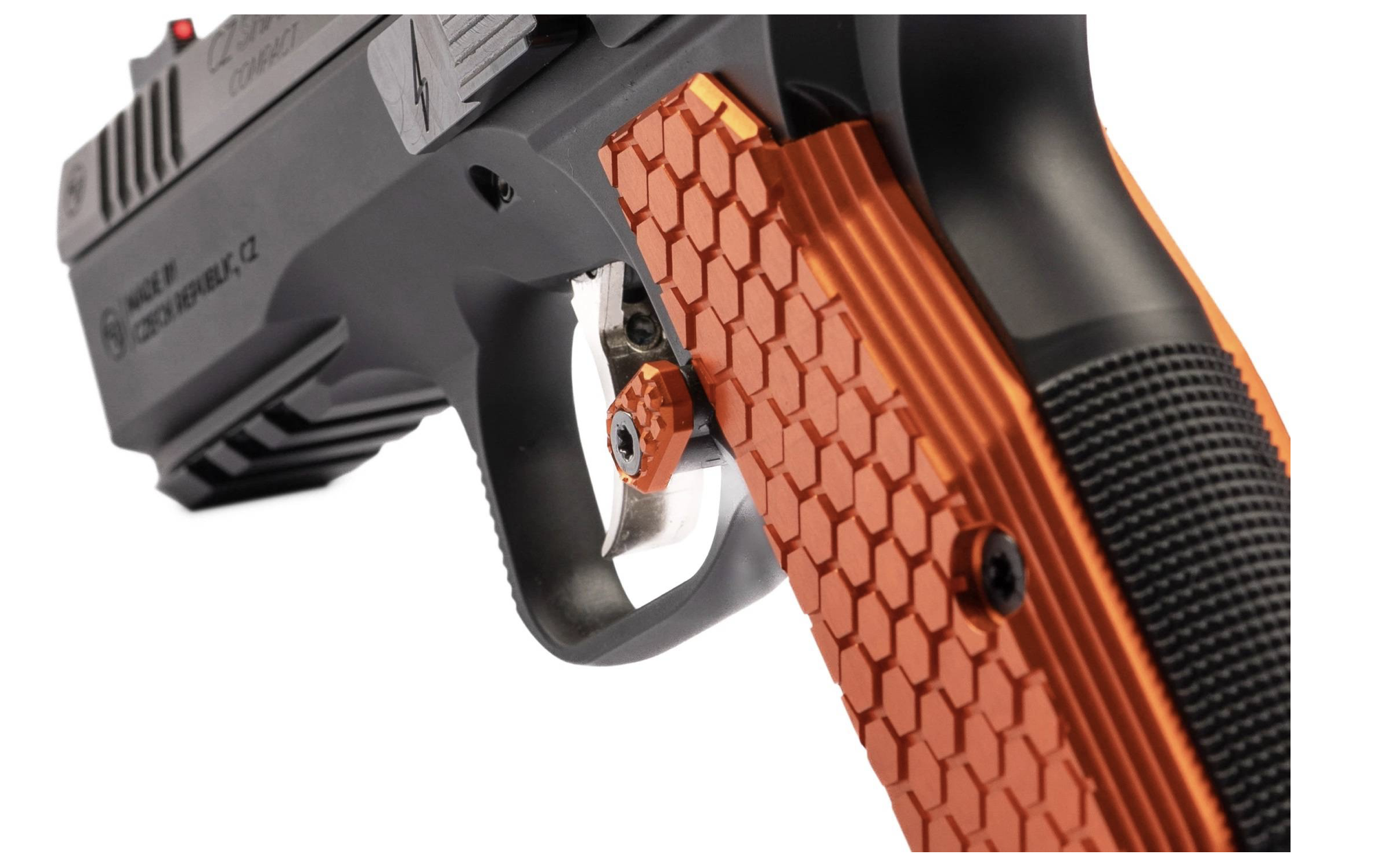 Stay-Tech - StayHEX23 C Mag Release Botton for CZ Shadow 2 Compact - Grön