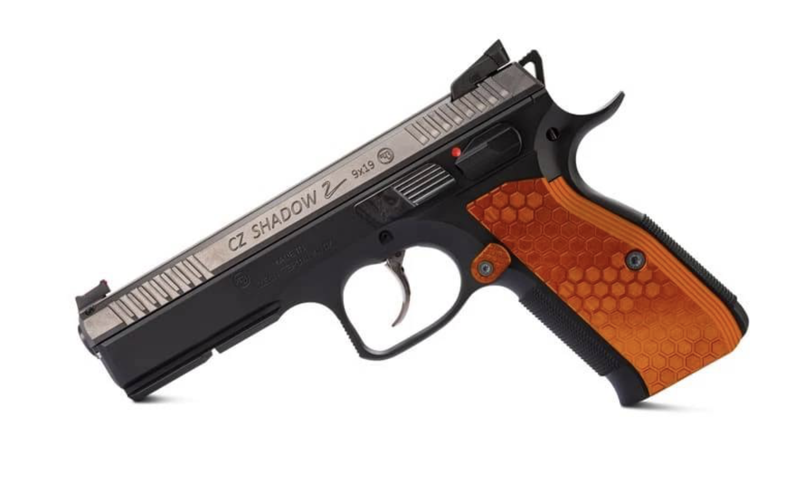 Stay-Tech - StayHEX23 C Mag Release Botton for CZ Shadow 2 Compact - Grön