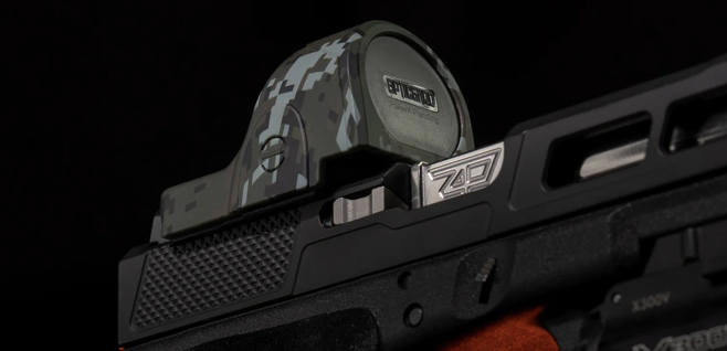 OpticGard - Scope Cover for Trijicon® SRO - GunMetal Gray