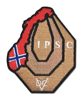 Rangemaster - Norway Target patch - Svart