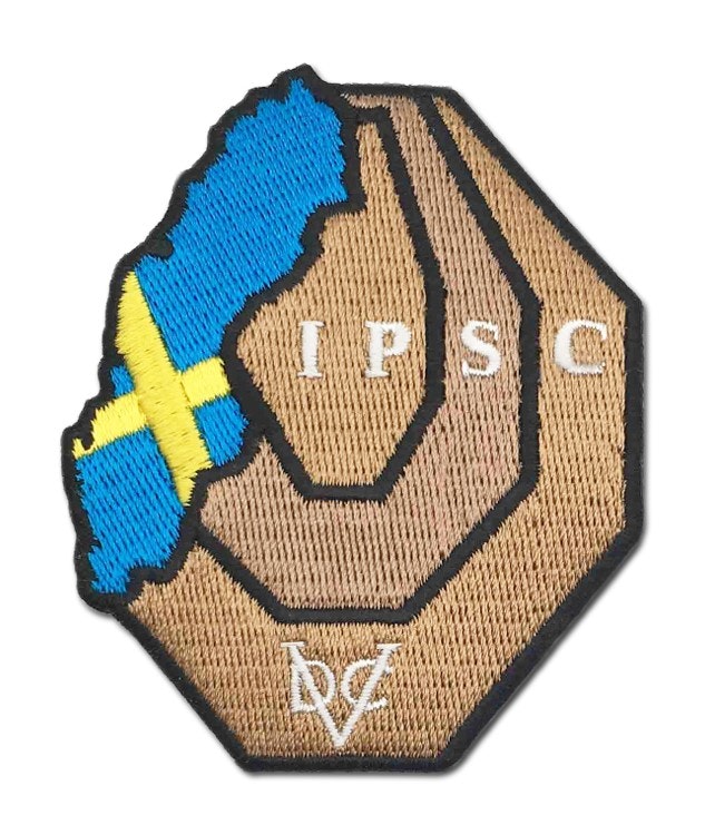 Rangemaster - Sweden Target patch - Svart