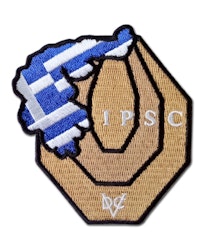 Rangemaster - Greece Target patch - Svart