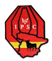 Rangemaster - Spain Target patch - Fullfärg - Svart