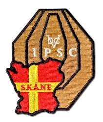 Rangemaster - Skane (Sweden) Target patch - Color - Skånekarta - Svart