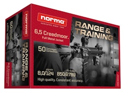 Norma - 6,5 Creedmoor - Range Training - 8g/124gr - 50/ask