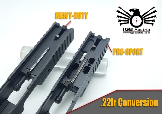 IGB - Växelsats - .22lr - Glock 17 - Heavy-Duty - Threaded