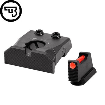 CZ - P-10 - Justerbar Sikte med Fiberoptik – 1,5 mm Orange