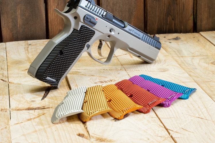 Armanov - CZ Shadow 2 - SpidErgo Gen2 - Pistol Grips - Orange