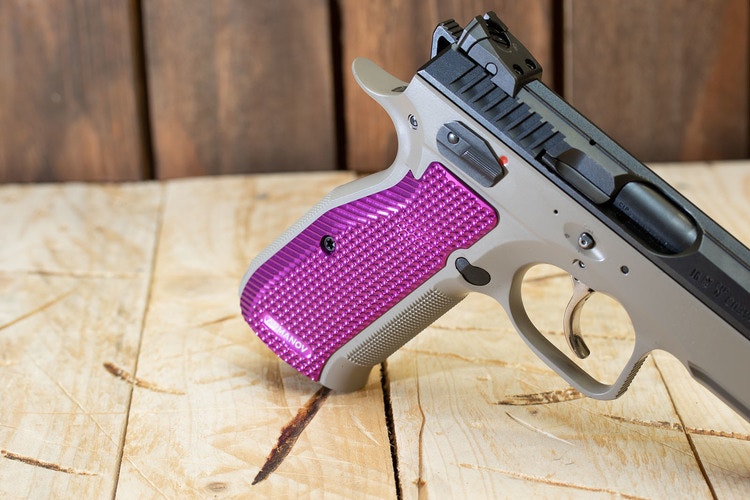 Armanov - CZ Shadow 2 - SpidErgo Gen2 - Pistol Grips - Lila