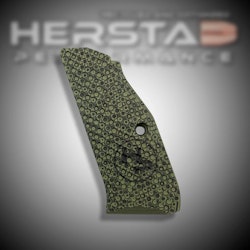 Herstad Performance - CZ Shadow 2 - Palm Swell Thick - Long - Army Green/Black/(Black logo)