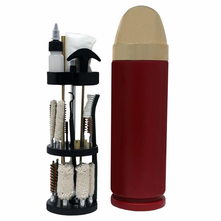 Gun Cleaning Kit in Bullet - Shaped Case