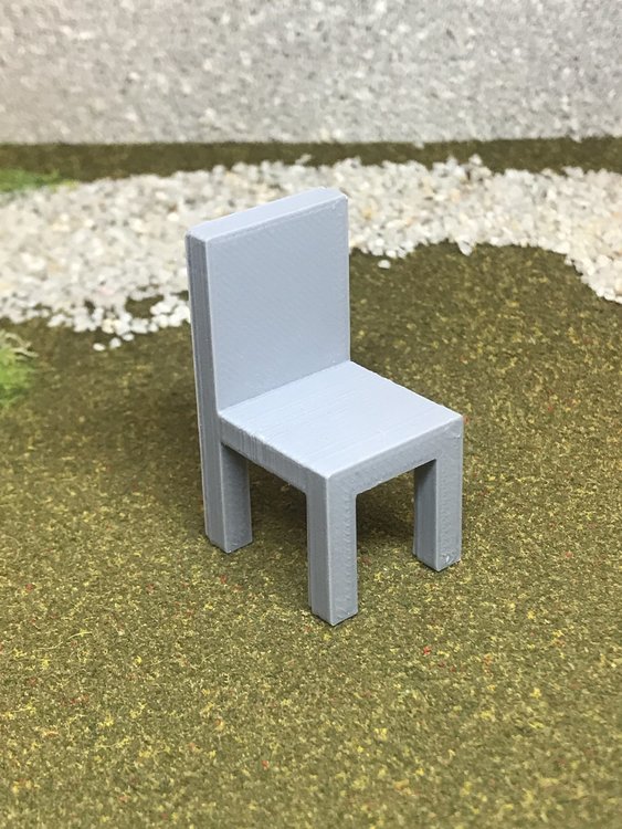 3D Stage Builder - chair