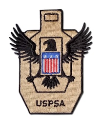 Rangemaster - USPSA Target with eagle patch