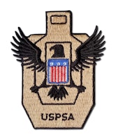 Rangemaster USPSA Target with eagle - Patch