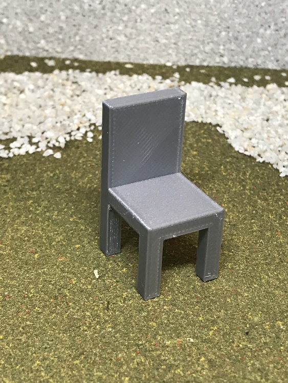 3D Stage Builder - chair