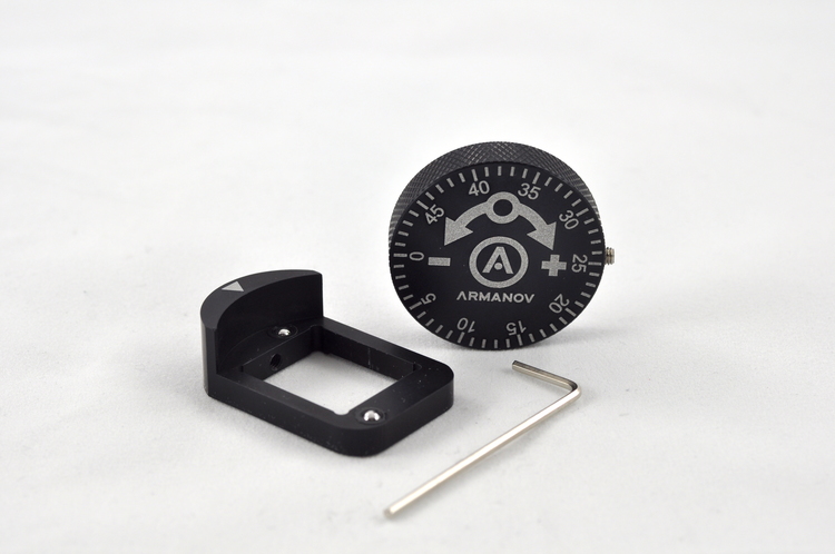Armanov - Clickable Dillon Precision Powder Thrower Adjustment Knob Assembly