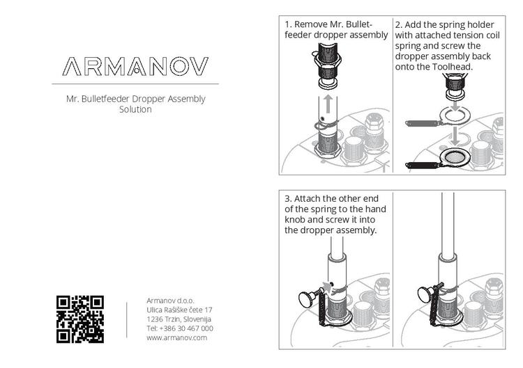 Armanov - Dropper Assembly Solution for Mr. Bulletfeeder