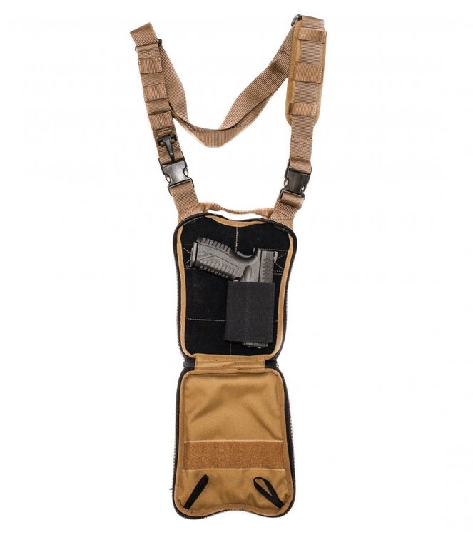 Falco - Shoulder bag with concealed pistol holster - (519 MK3)