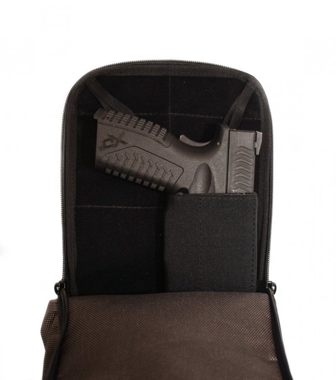Falco - Shoulder bag for concealed gun transport - (537)