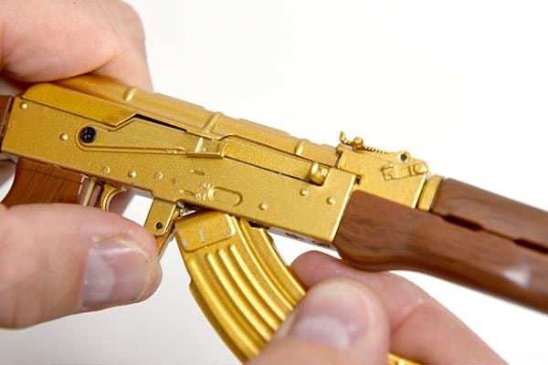 GoatGuns - Mini AK47 - Guld