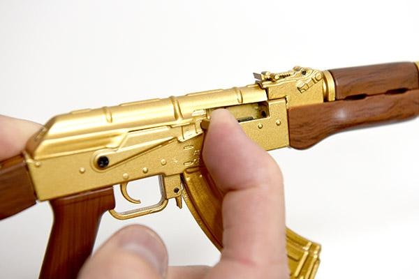 GoatGuns - Mini AK47 - Guld