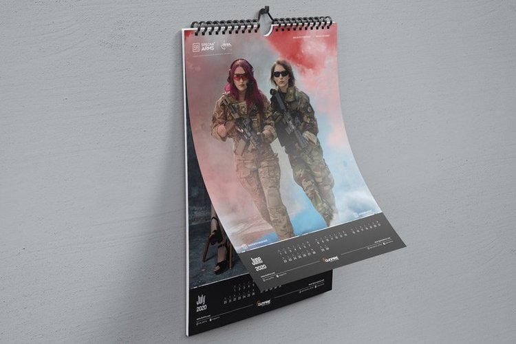 Gunfire Girls 2020 Calendar