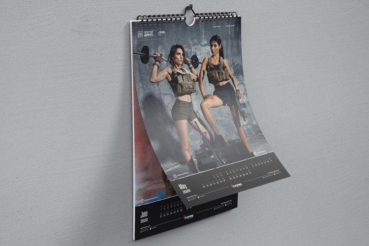 Gunfire Girls 2020 Calendar