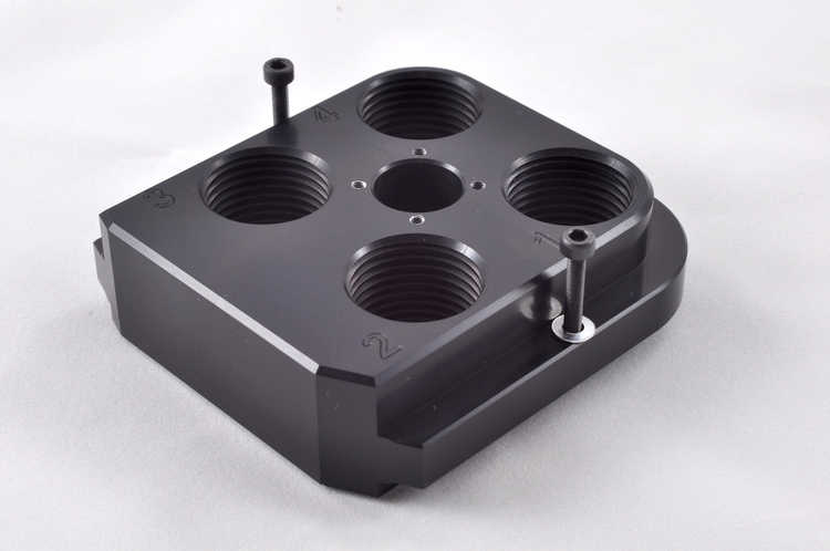 Armanov - Dillon Precision RL550 Free-Float, Zero-Play Toolhead made from Aluminum CNC
