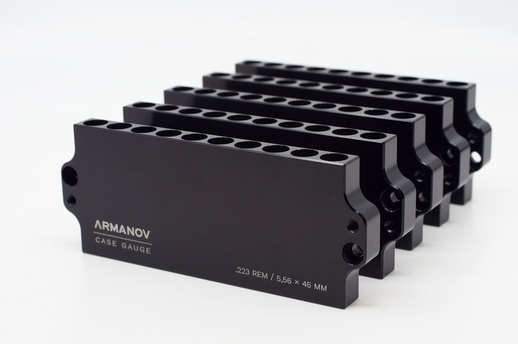 Armanov - Case Gauge .223 REM 10 rnd Stackable