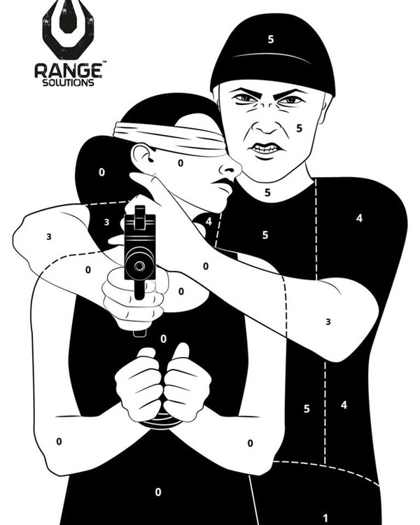 Range Solutions - Hostage Target