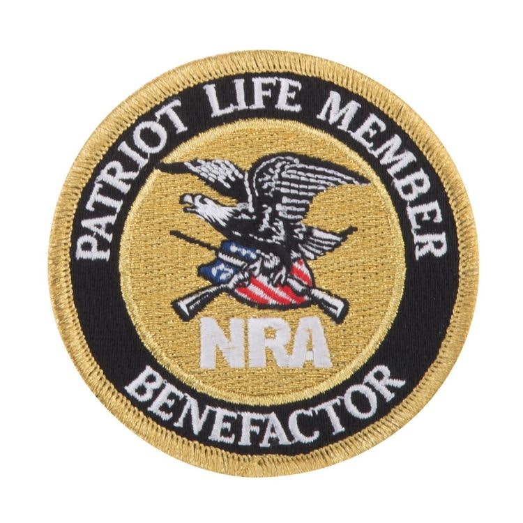 NRA Patriot life member patches