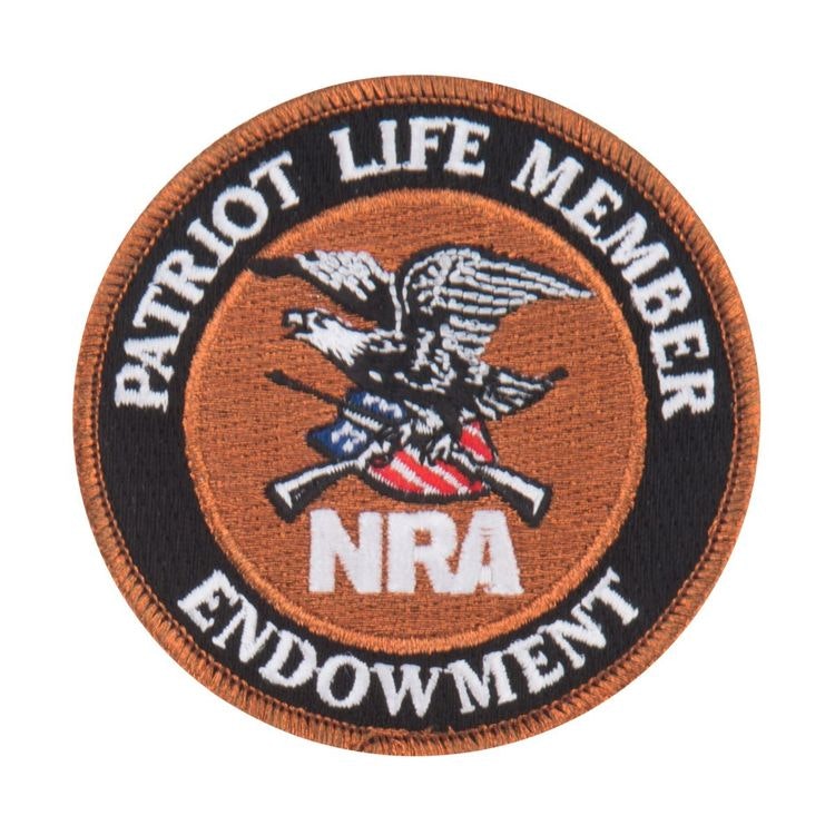 NRA Patriot life member patches