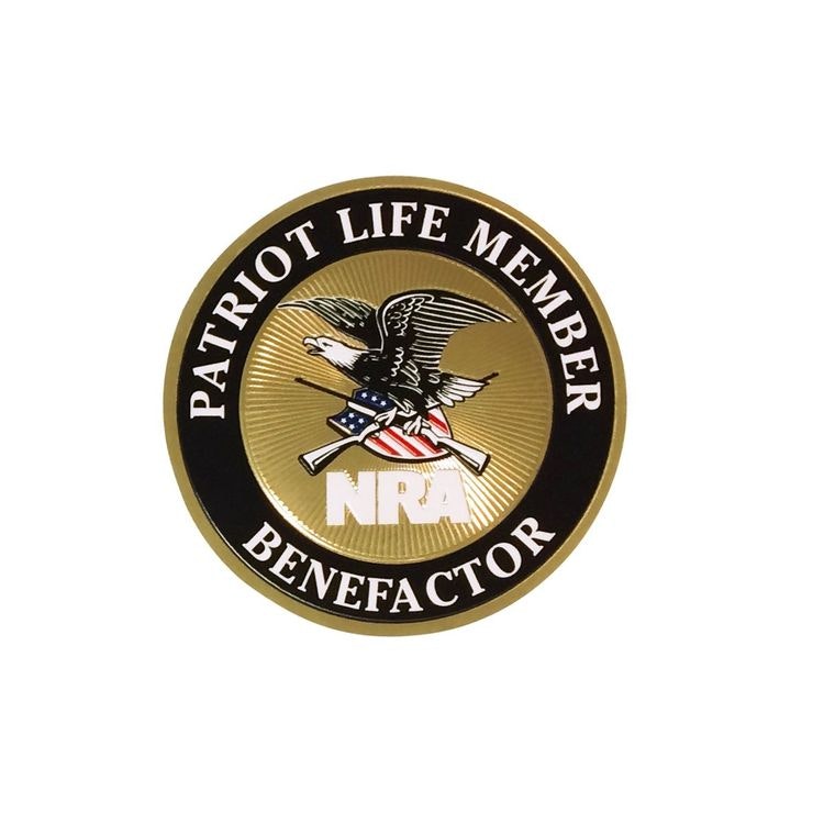 NRA Patriot life member decals