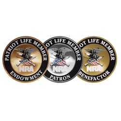 NRA Patriot life member decals