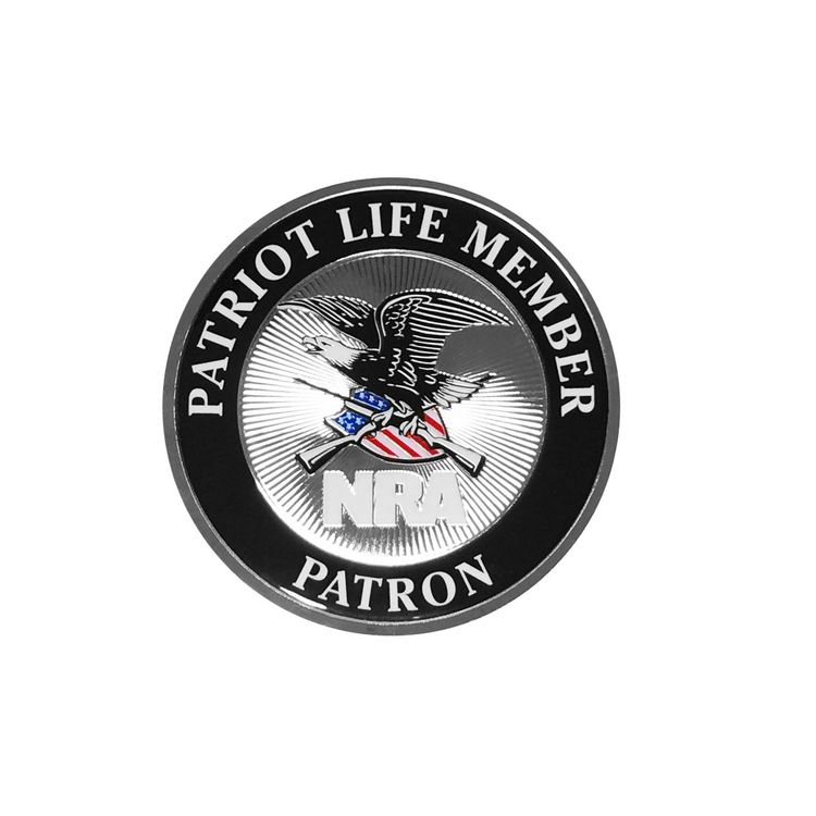NRA Patriot life member decals