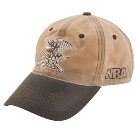 NRA Waxed cotton eagle hat