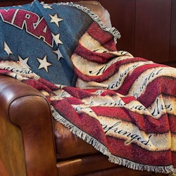 NRA Homestead classic throw blanket