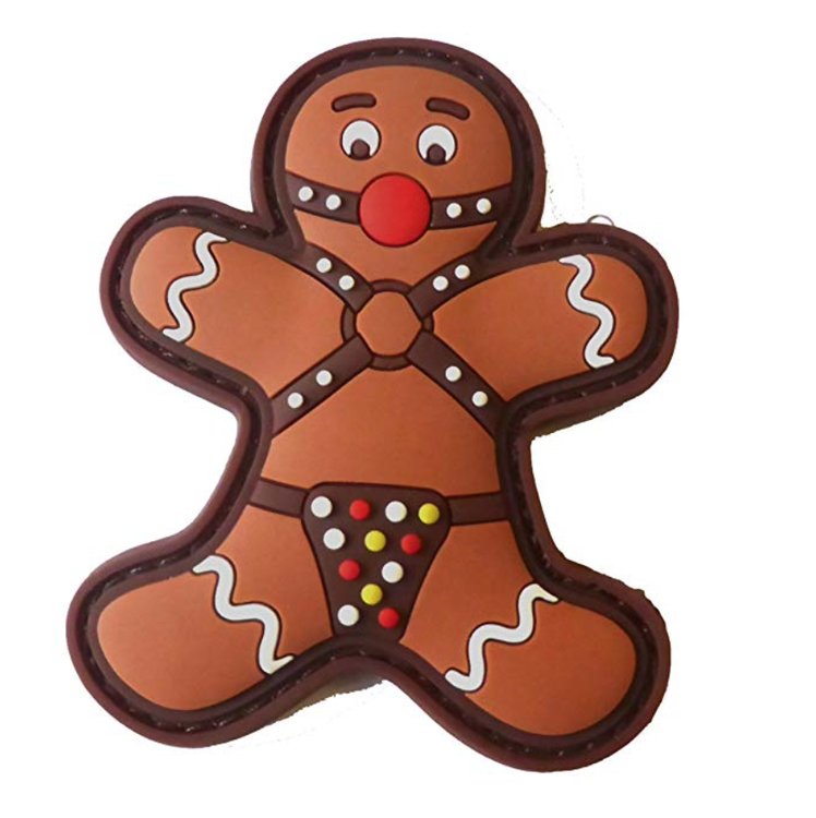 Gingerbread Rubber Patch