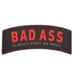 3D Rubber Bad Ass Tab Patch