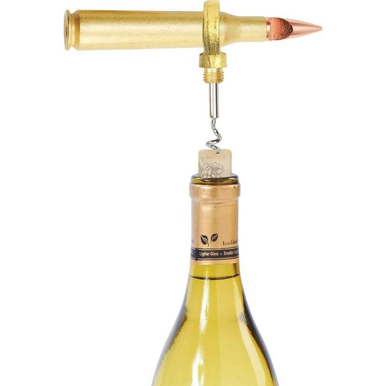 Maxam® Bullet-Shaped Corkscrew and Bottle Opener
