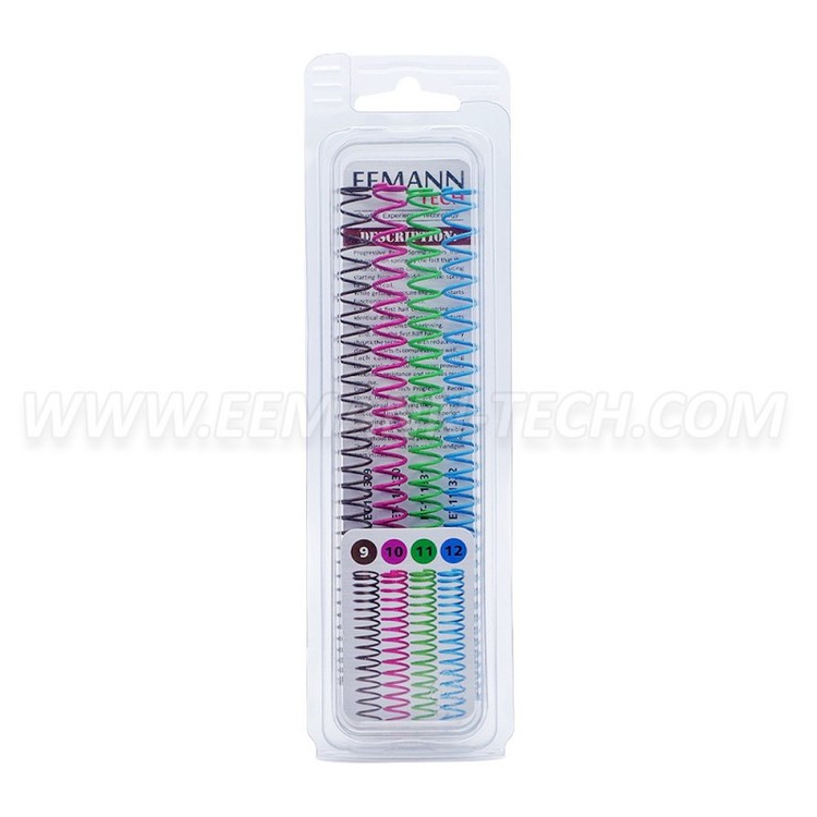Eemann Tech - Recoil springs calibration pack standard/classic minor for 1911/2011