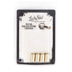Lucky Shot - .40 Caliber Bullet Valve Stem Caps
