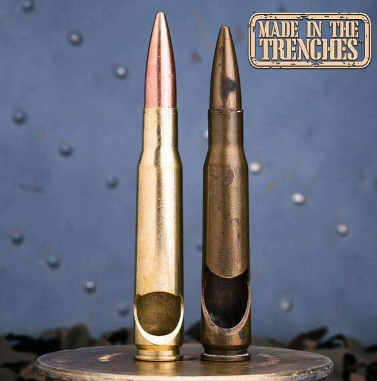 Lucky Shot - .50 Caliber Bullet Bottle Opener in Brass