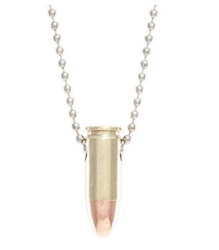 Lucky Shot - Once-Fired Bullet Necklaces